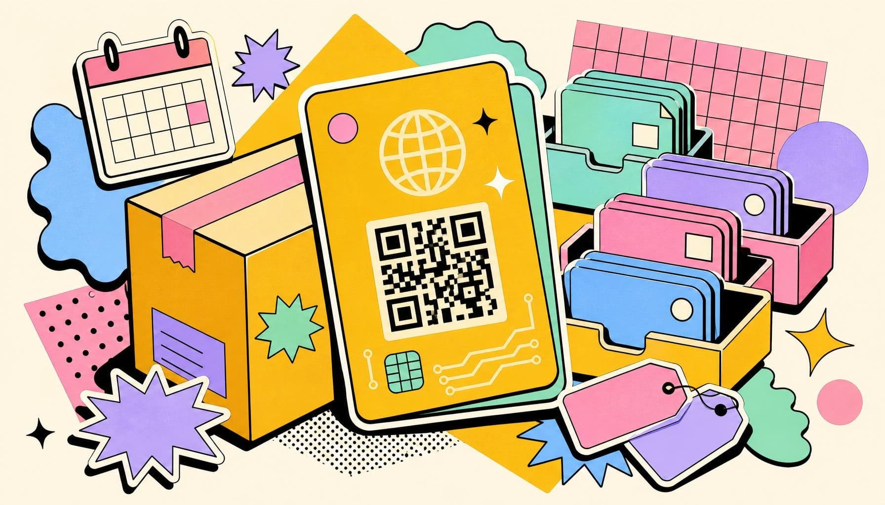 Illustration zum Thema: Digitaler Produktpass: Daten jetzt ordnen