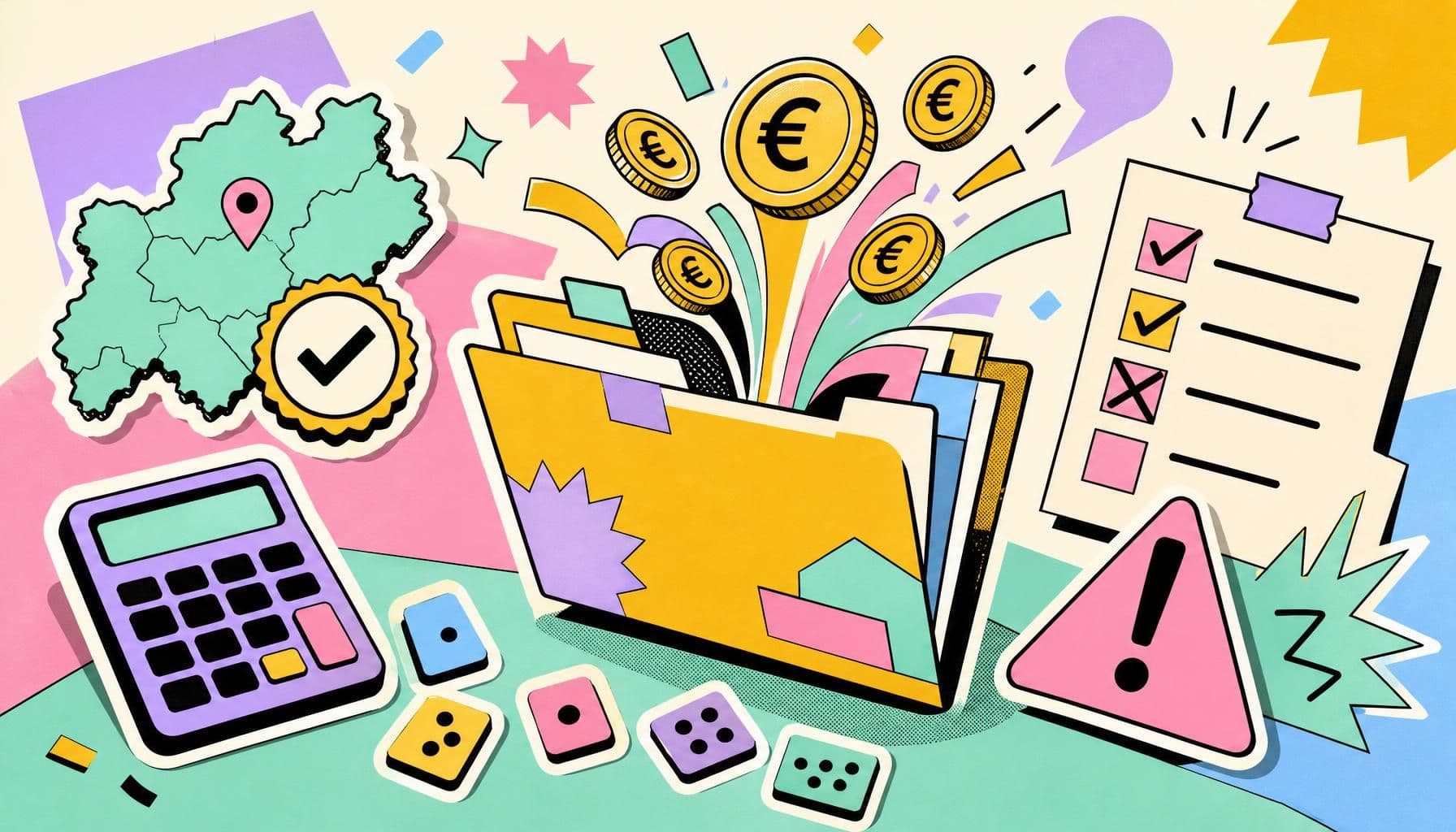 Illustration zum Thema: Digitalisierungsförderung richtig nutzen